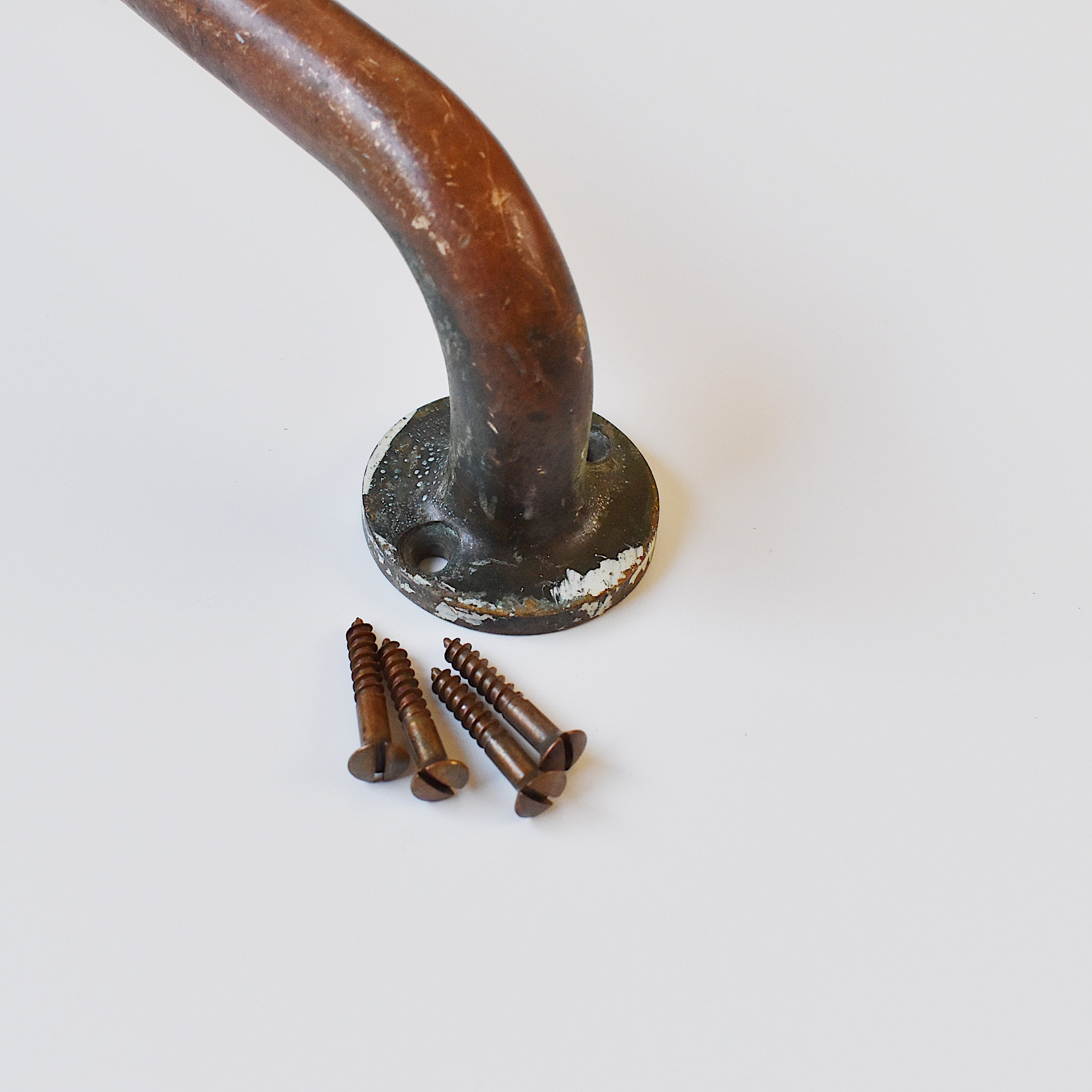 アンティーク 真鍮ドアハンドル [V-134]