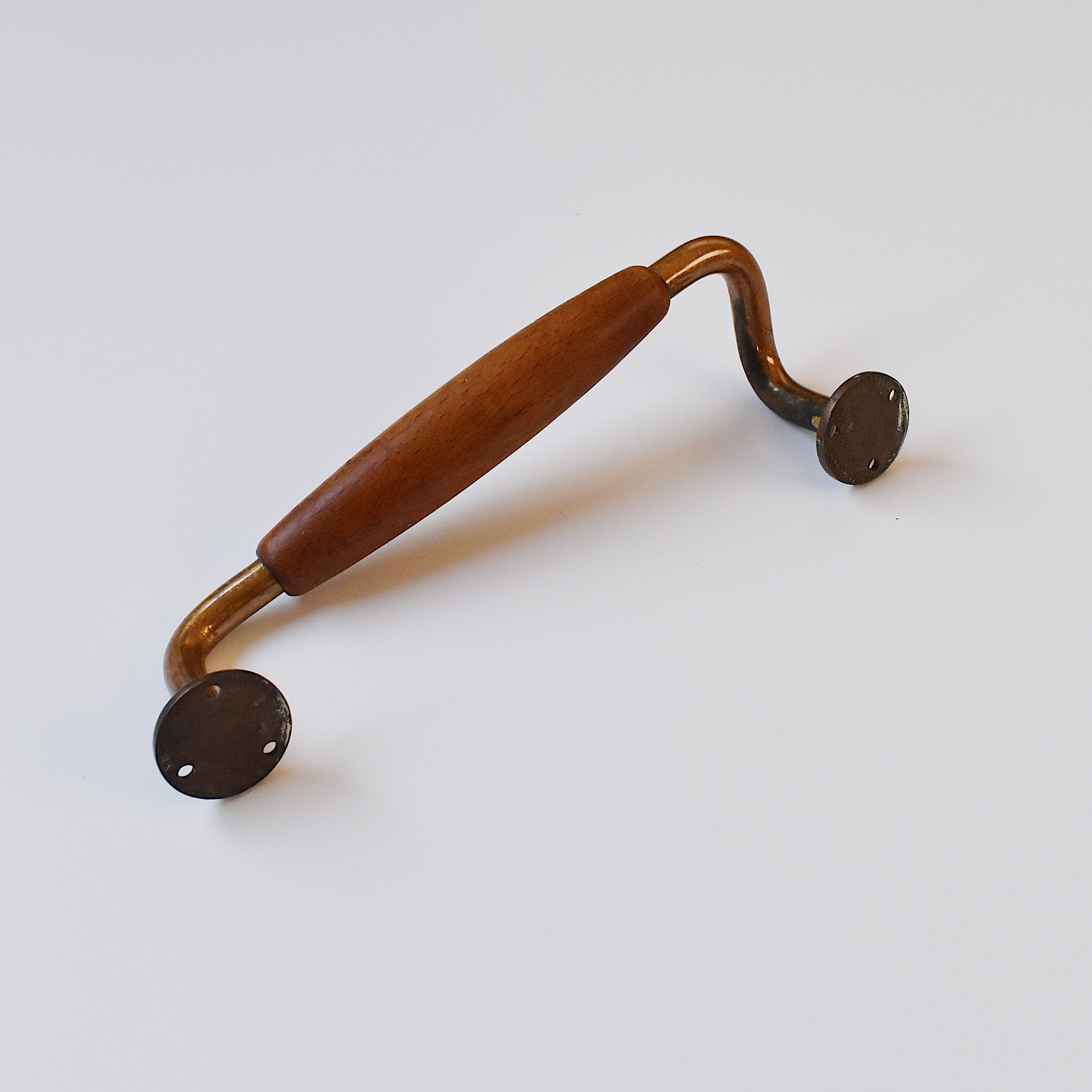 アンティーク 真鍮ドアハンドル [V-137]