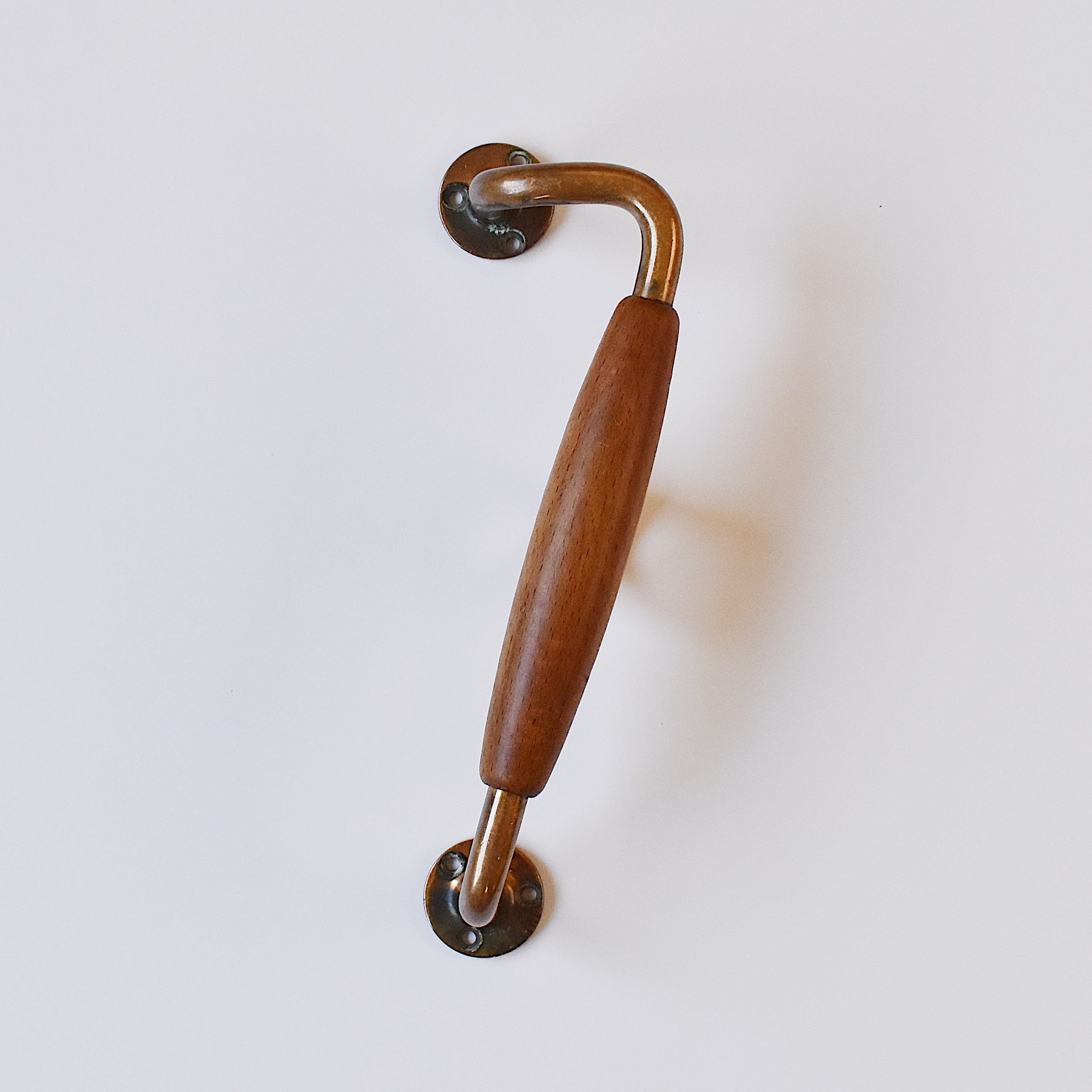 アンティークドアハンドル アンティーク 真鍮ドアハンドル [V-137]