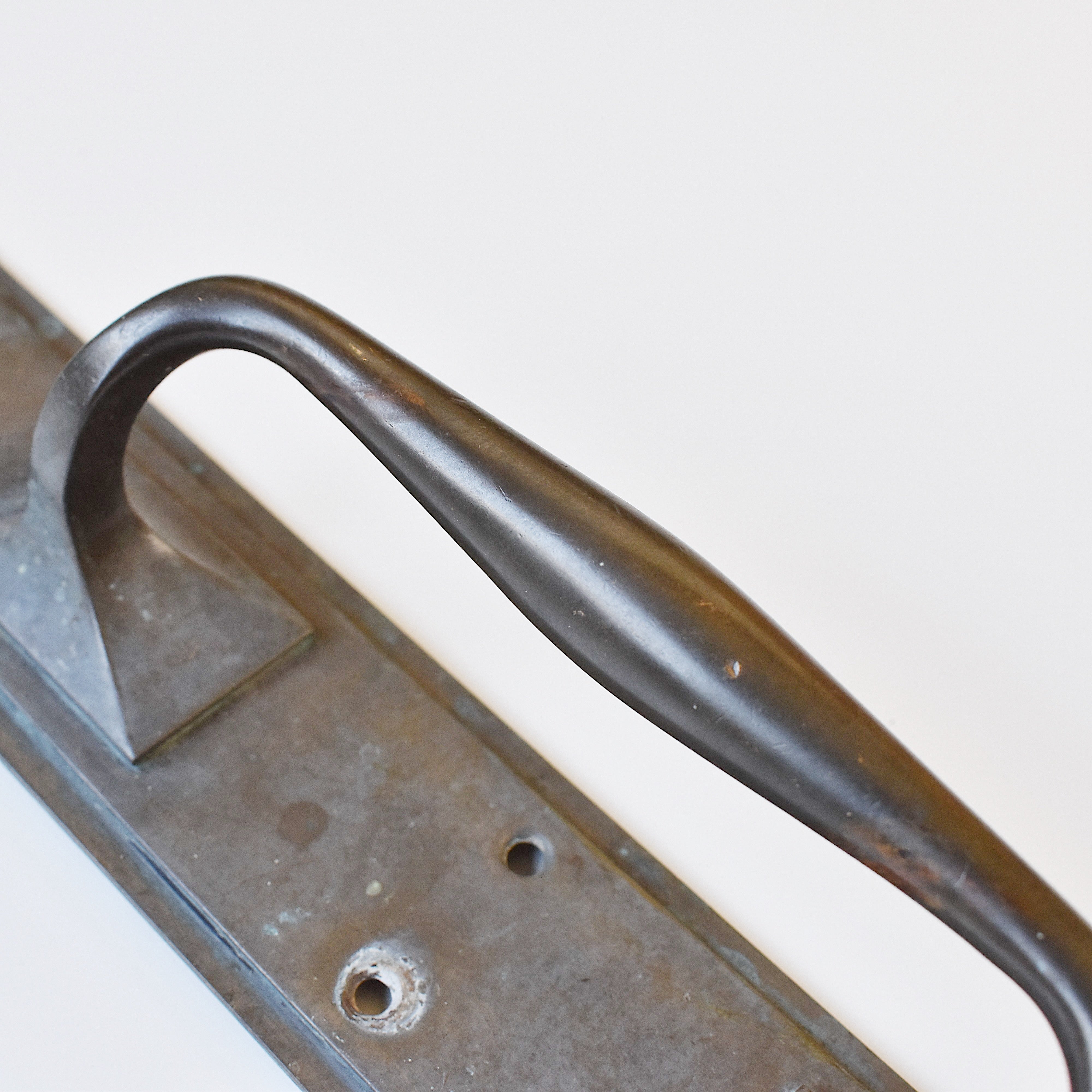 アンティーク 真鍮ドアハンドル [V-139]