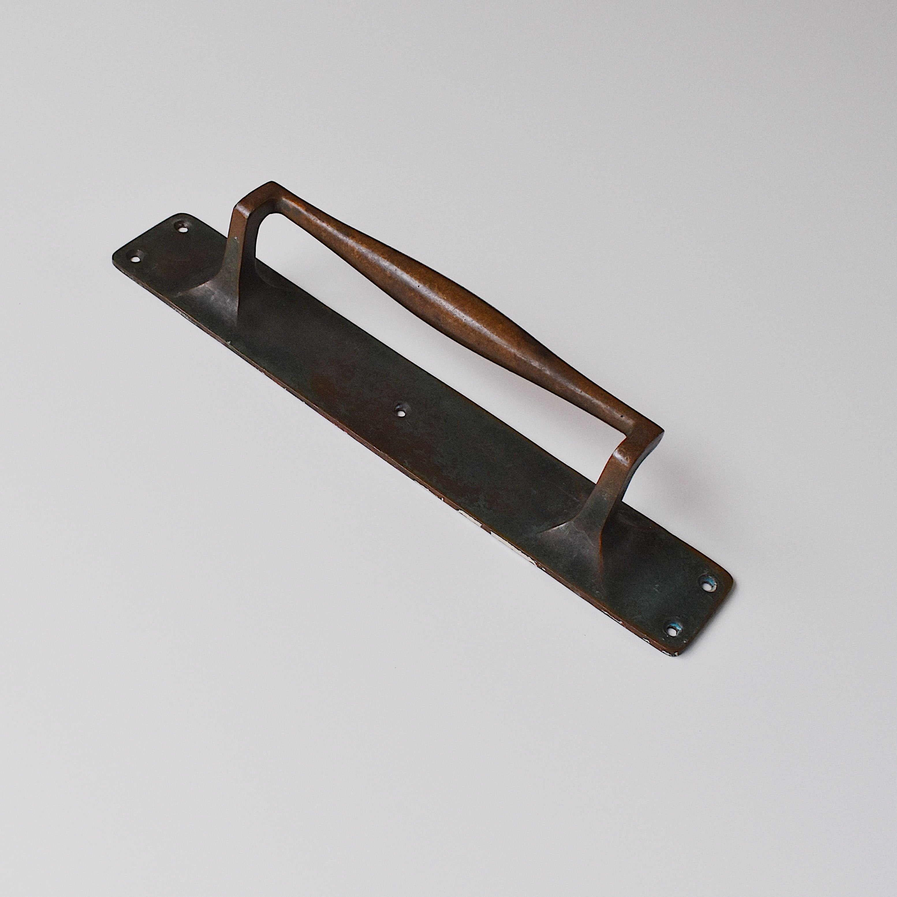 アンティーク 真鍮ドアハンドル [V-140]