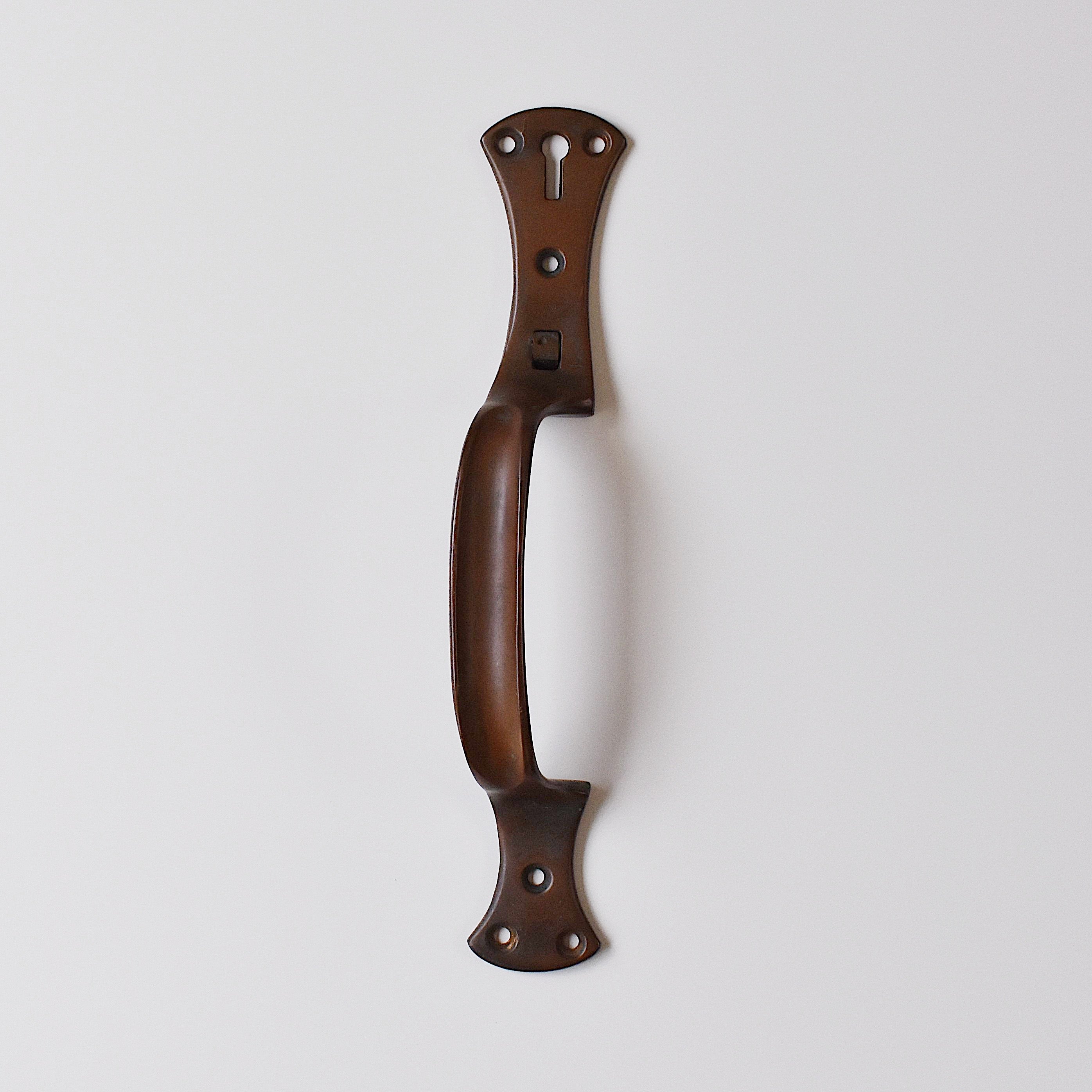 アンティーク 真鍮ドアハンドル [V-141]