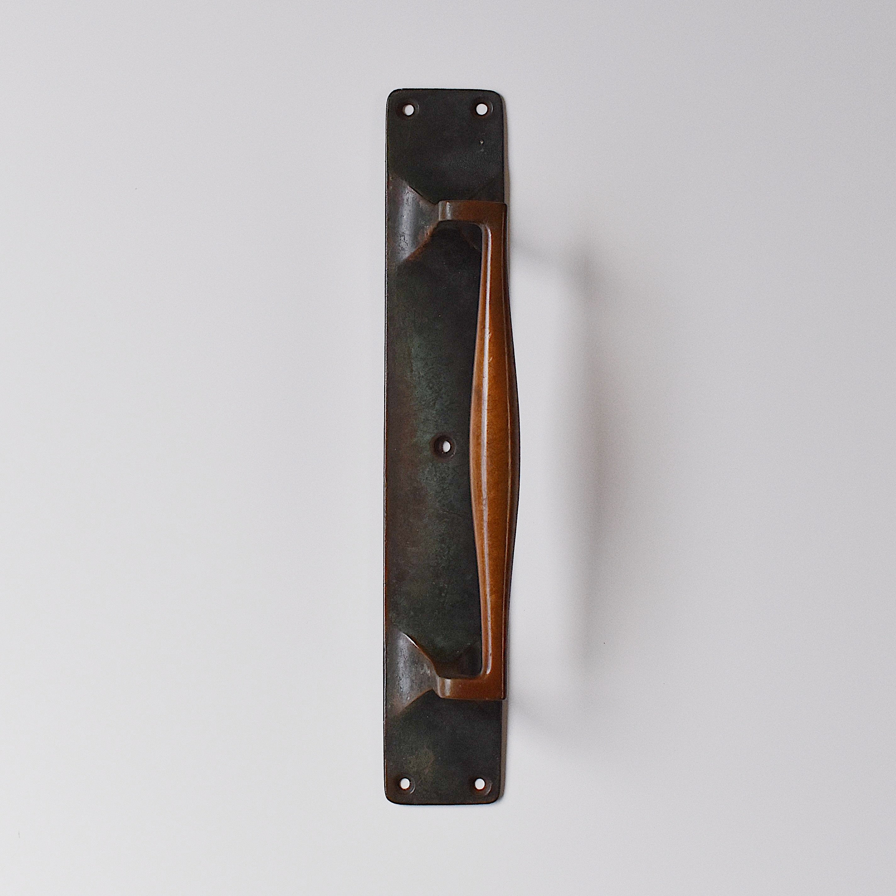 アンティーク 真鍮ドアハンドル [V-142]