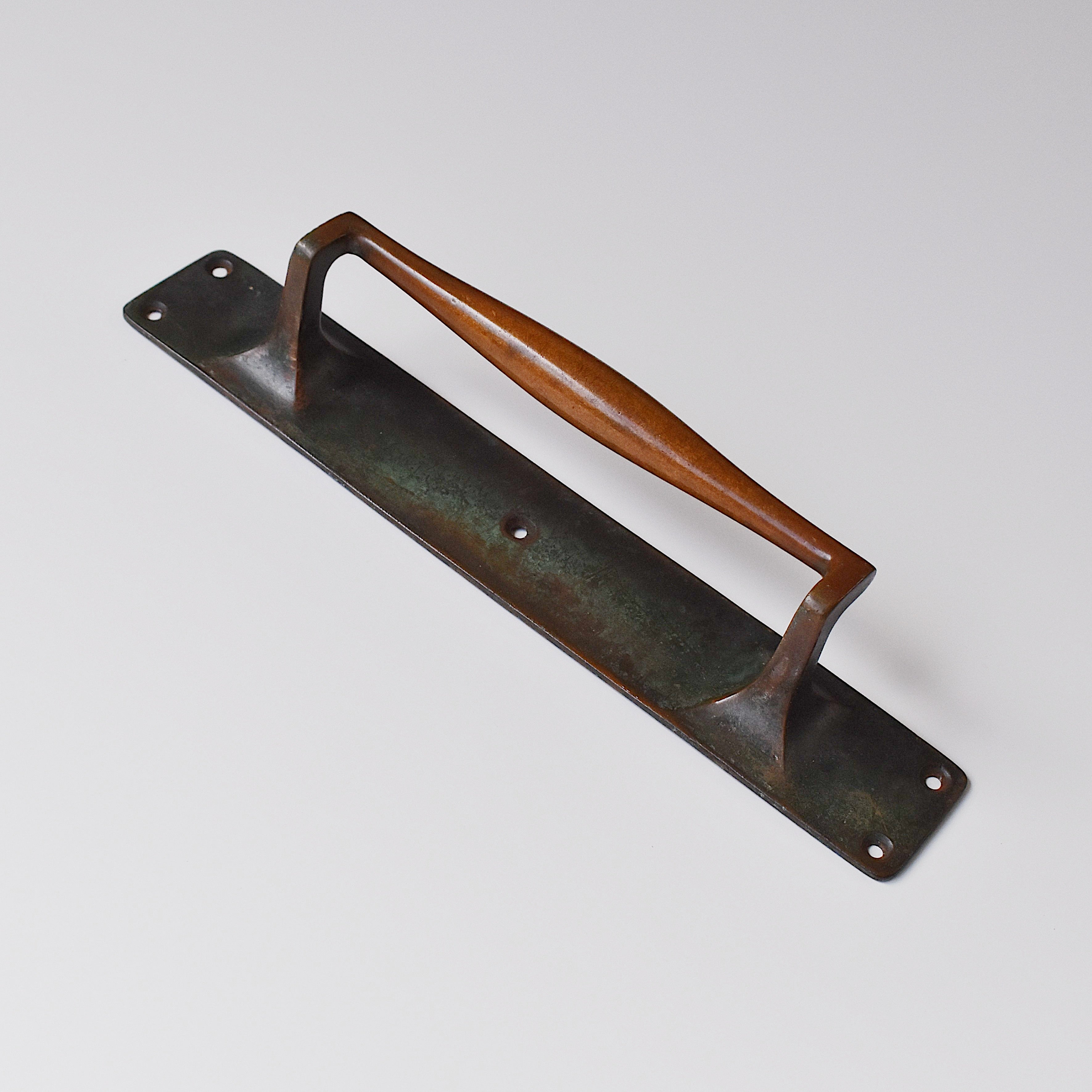 アンティーク 真鍮ドアハンドル [V-142]