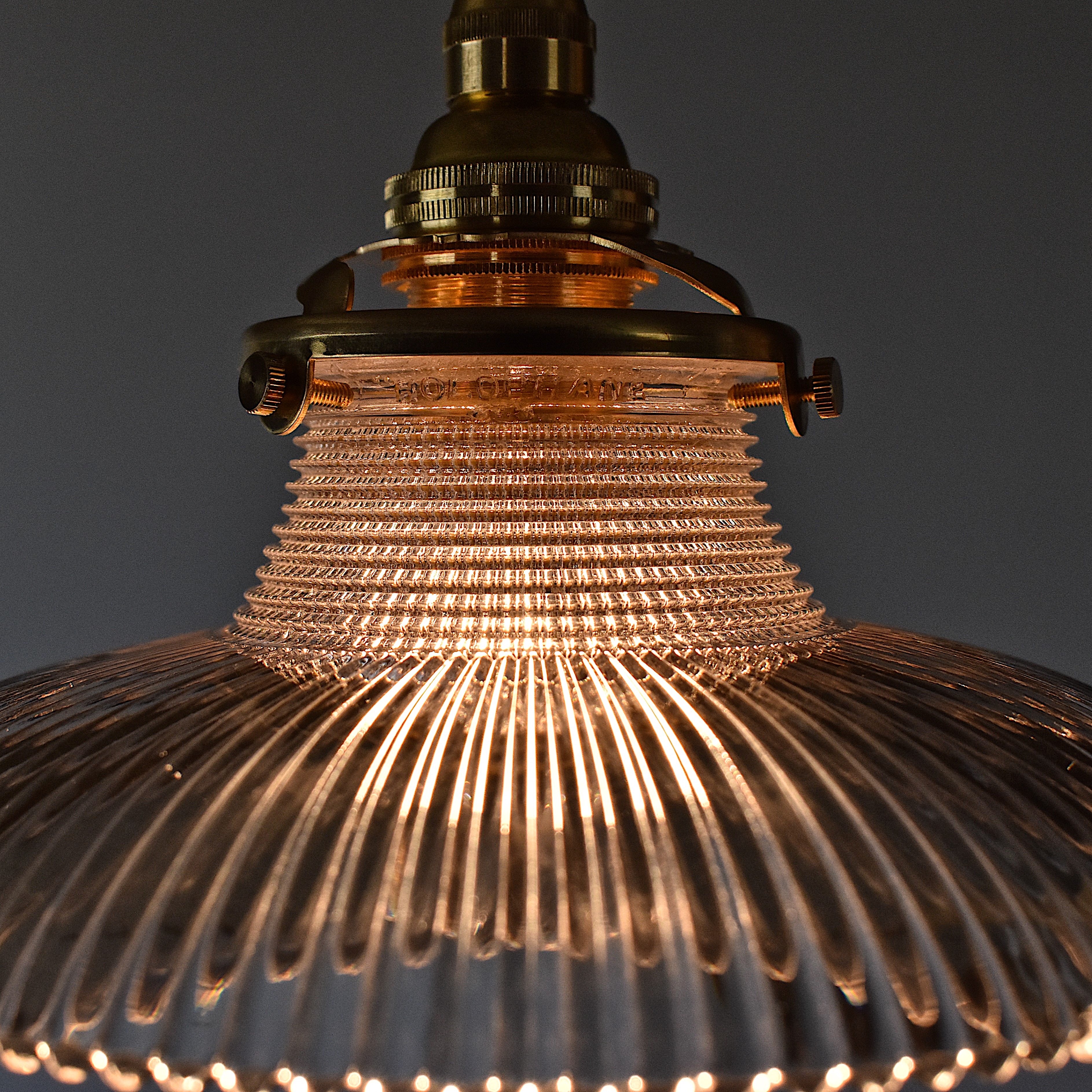 Holophane ホロフェーン アンティーク フロスト ランプシェード Holophane ホロフェーン アンティーク フロスト ランプシェード