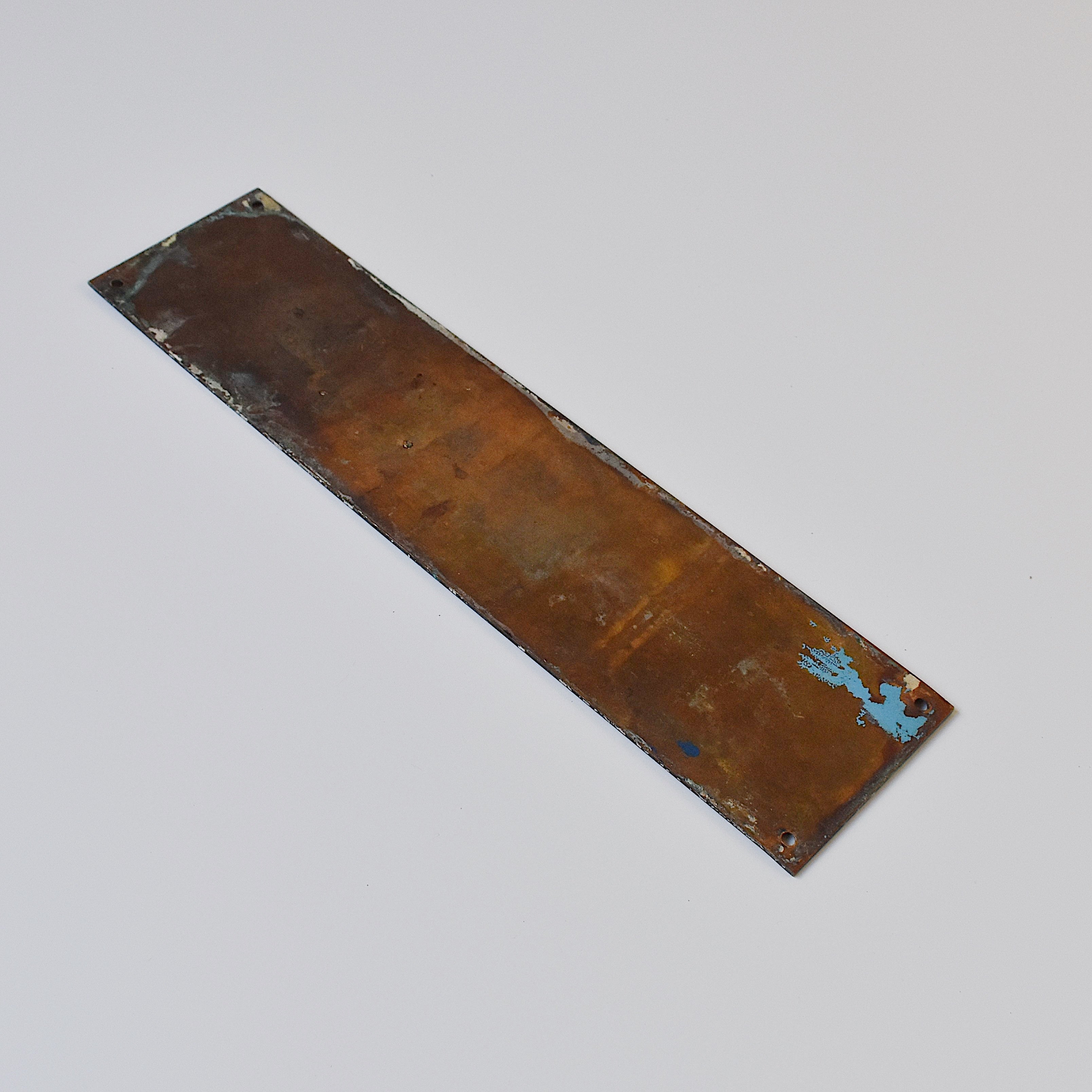 アンティーク プッシュプレート [VP-042]