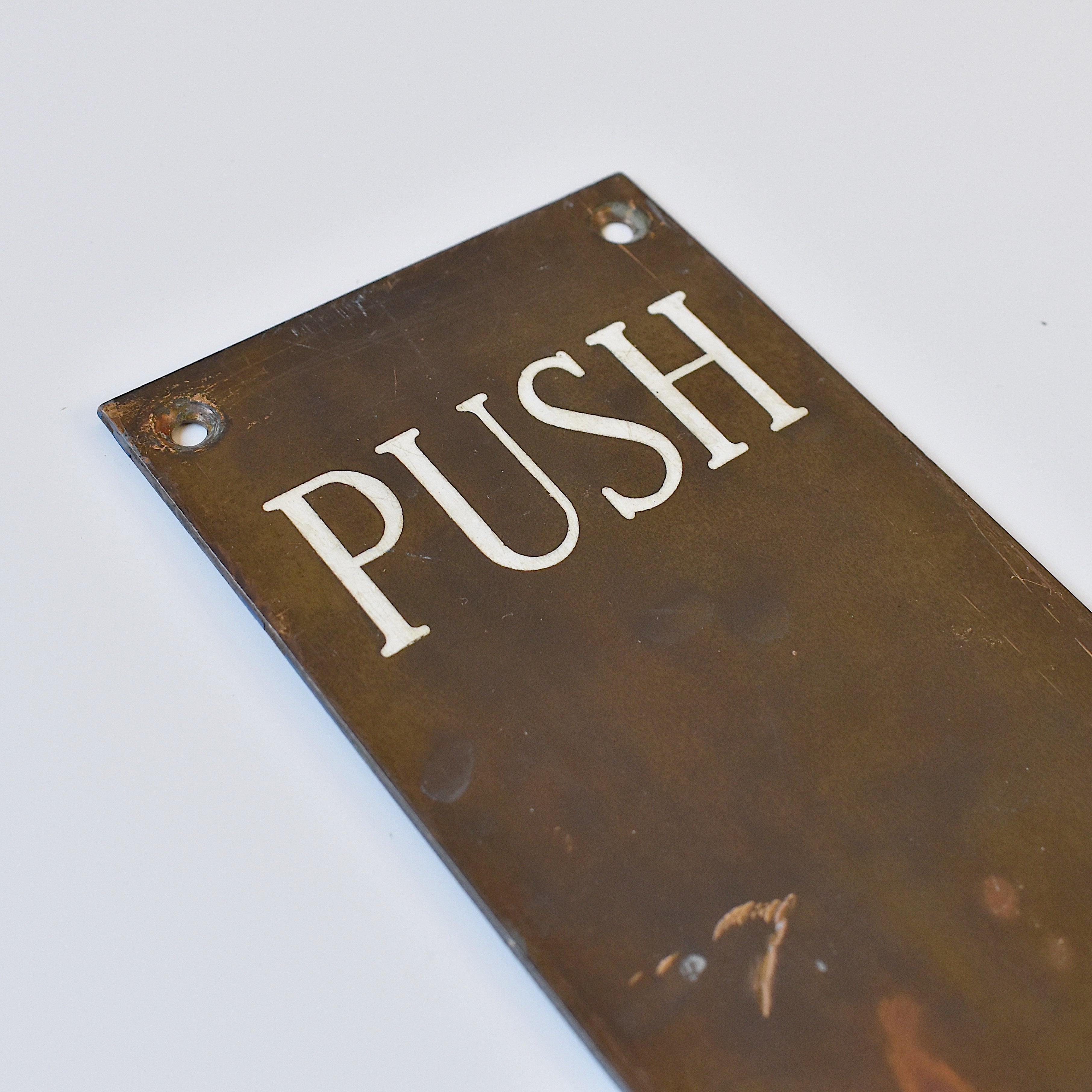 アンティーク プッシュプレート [VP-045]